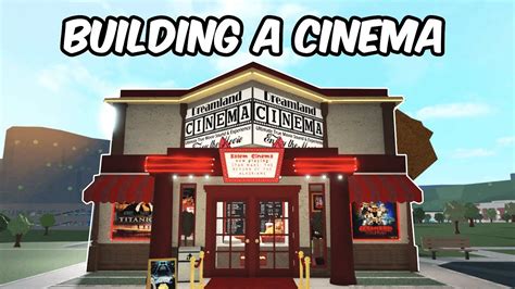 movie theater bloxburg